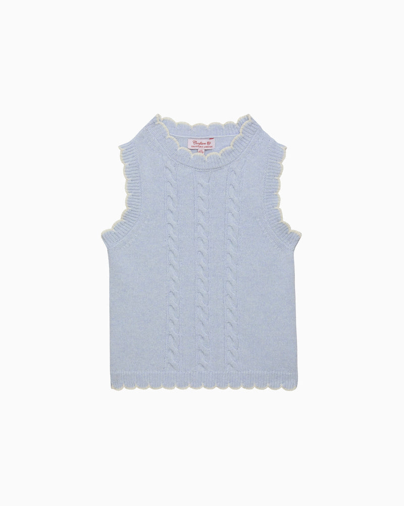 Confiture Tank Knitted Tank Top in Blue