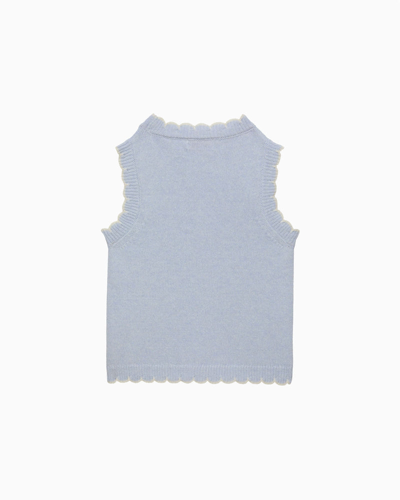 Confiture Tank Knitted Tank Top in Blue