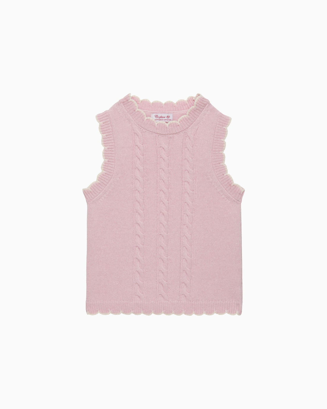 Confiture Tank Knitted Tank Top in Pink
