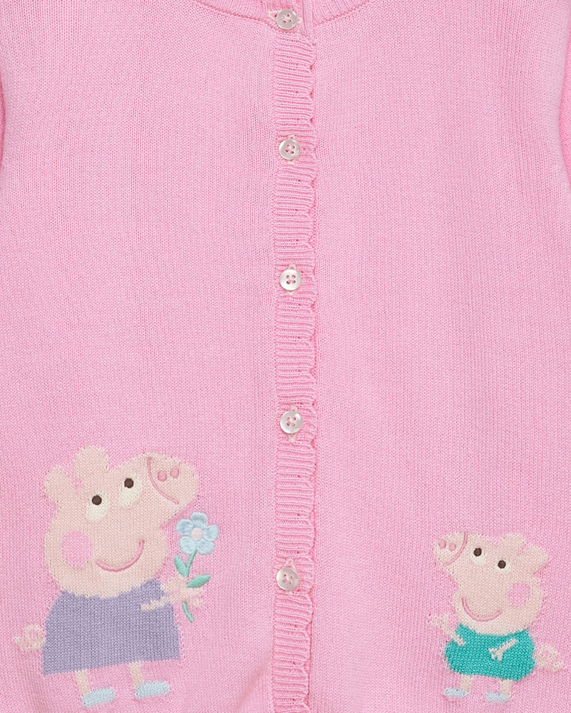PEPPA PIG x Trotters Top Peppa & George Cardigan