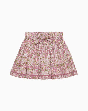 Lily Rose Skirt Bow Skirt in Poppy & Daisy