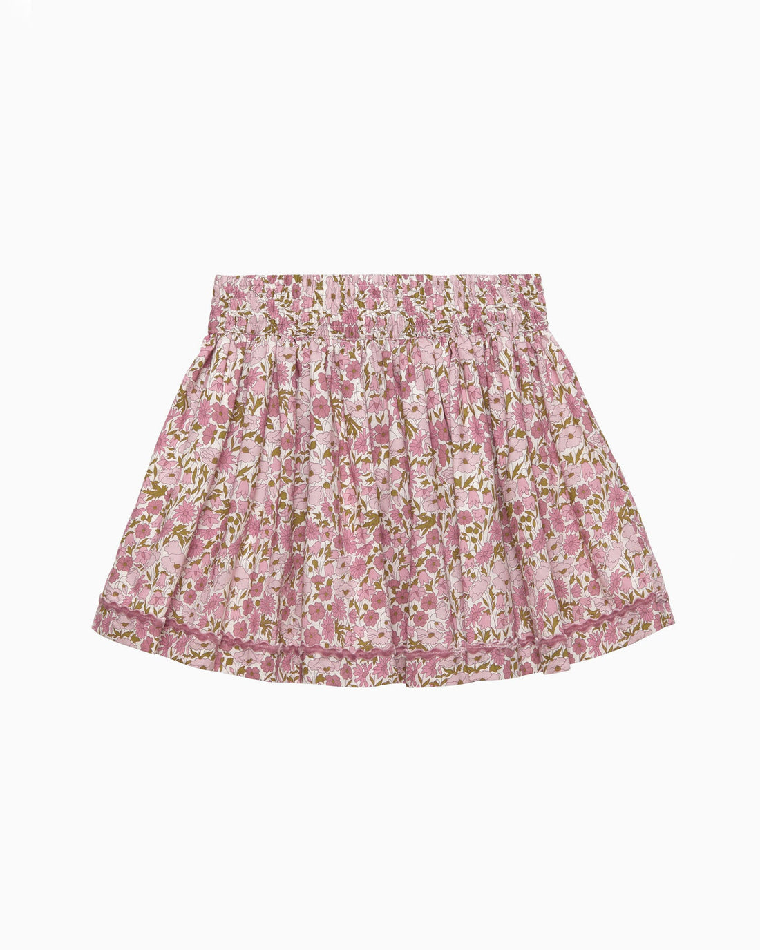 Lily Rose Skirt Bow Skirt in Poppy & Daisy