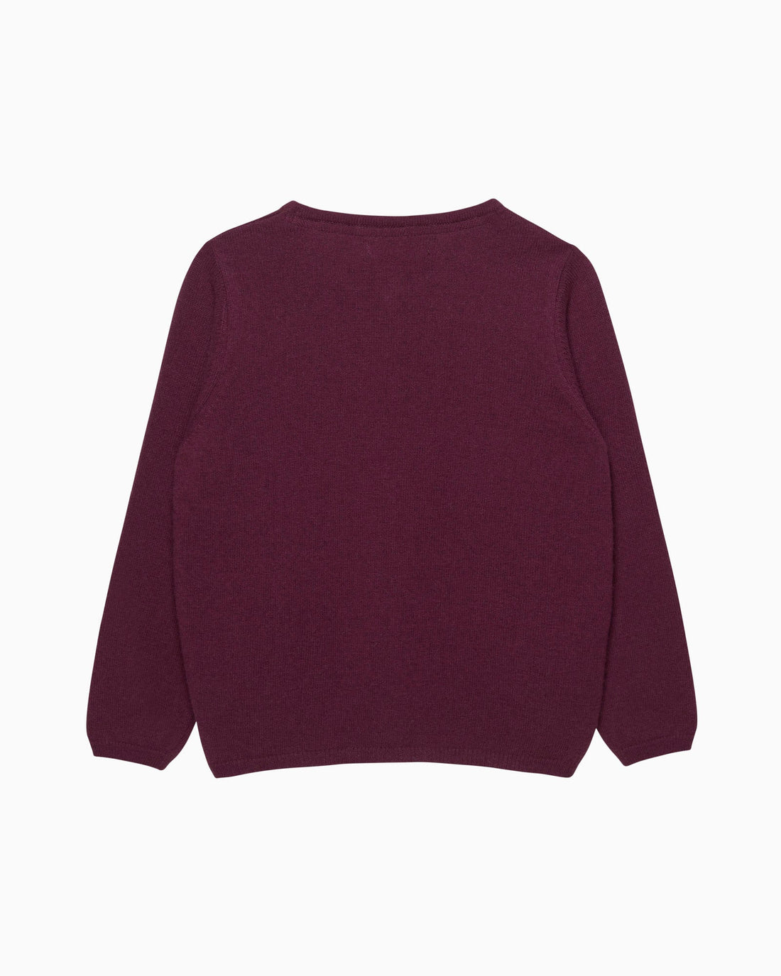 Confiture Cardigan Velvet Bow Cardigan in Claret