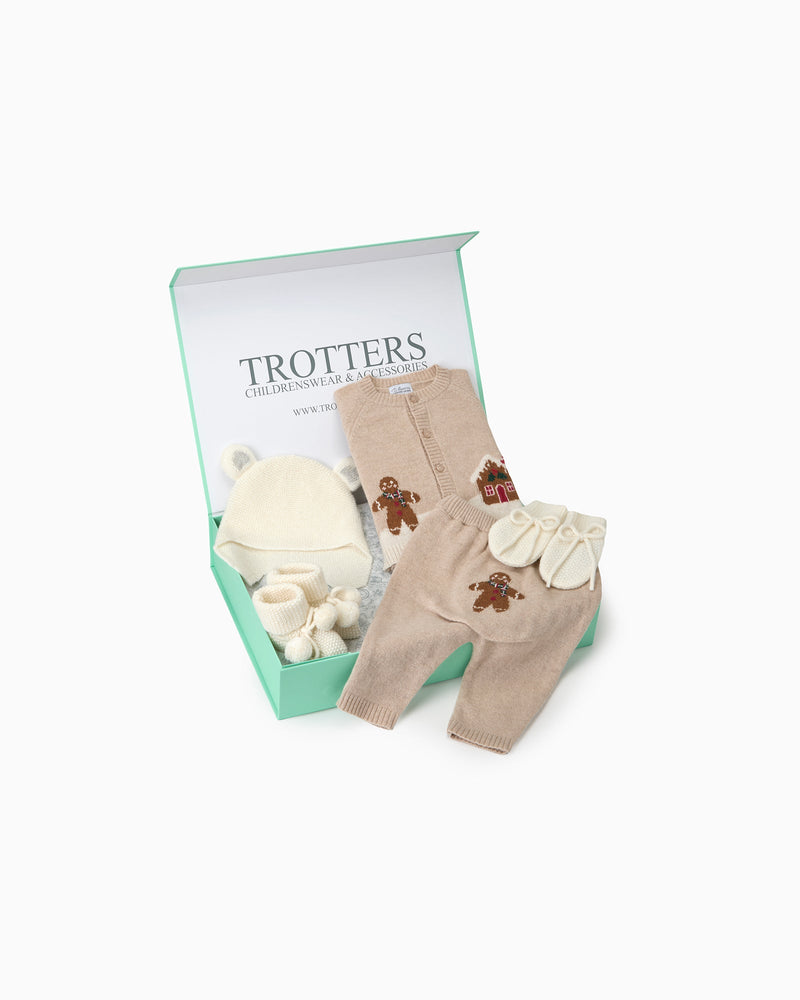 Trotters Childrenswear Gift Set Gingerbread Gift Set