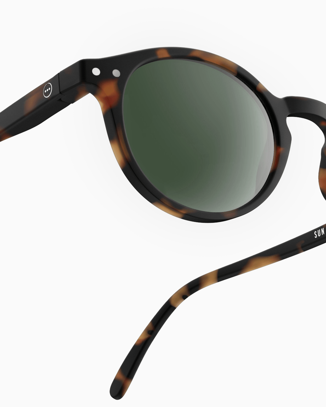 IZIPIZI Shape #C glasses adults, Tortoise Green Lenses, one IZIPIZI Shape #C glasses adults, Tortoise Green Lenses, one