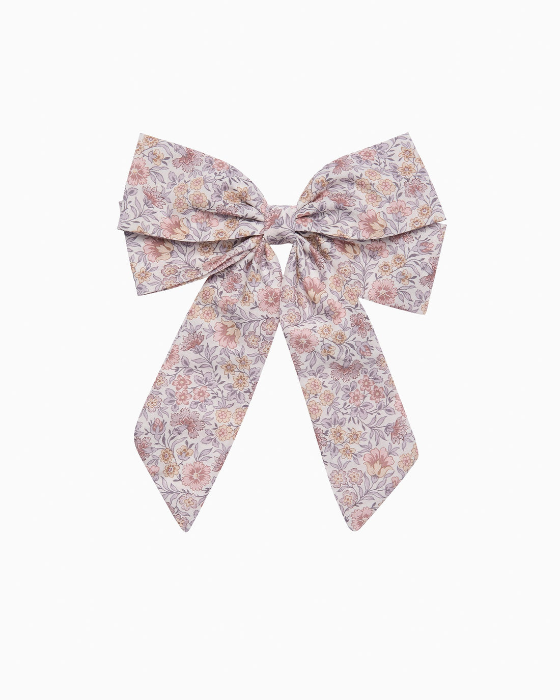 Lily Rose Clip Extra Large Bow Hair Clip in Pink Carnation