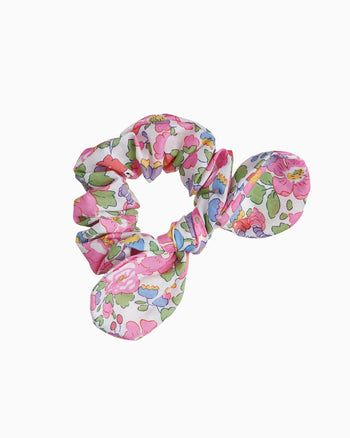 Lily Rose Scrunchie Bow Scrunchie in Pink Betsy
