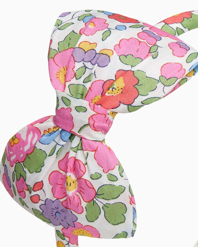 Lily Rose Alice Bands Big Bow Alice Band in Pink Betsy