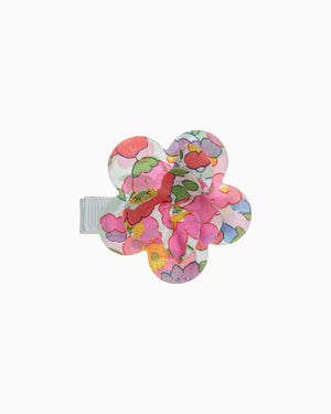 Lily Rose Clip Flower Hair Clip in Pink Betsy