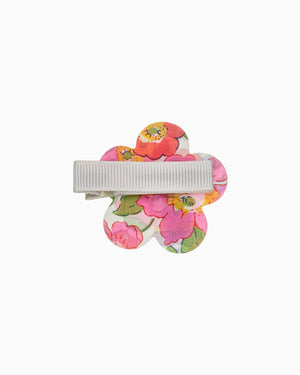 Lily Rose Clip Flower Hair Clip in Pink Betsy