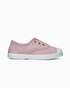 Hampton Canvas Canvas Shoes Hampton Canvas Plum Plimsolls in Dusky Rose