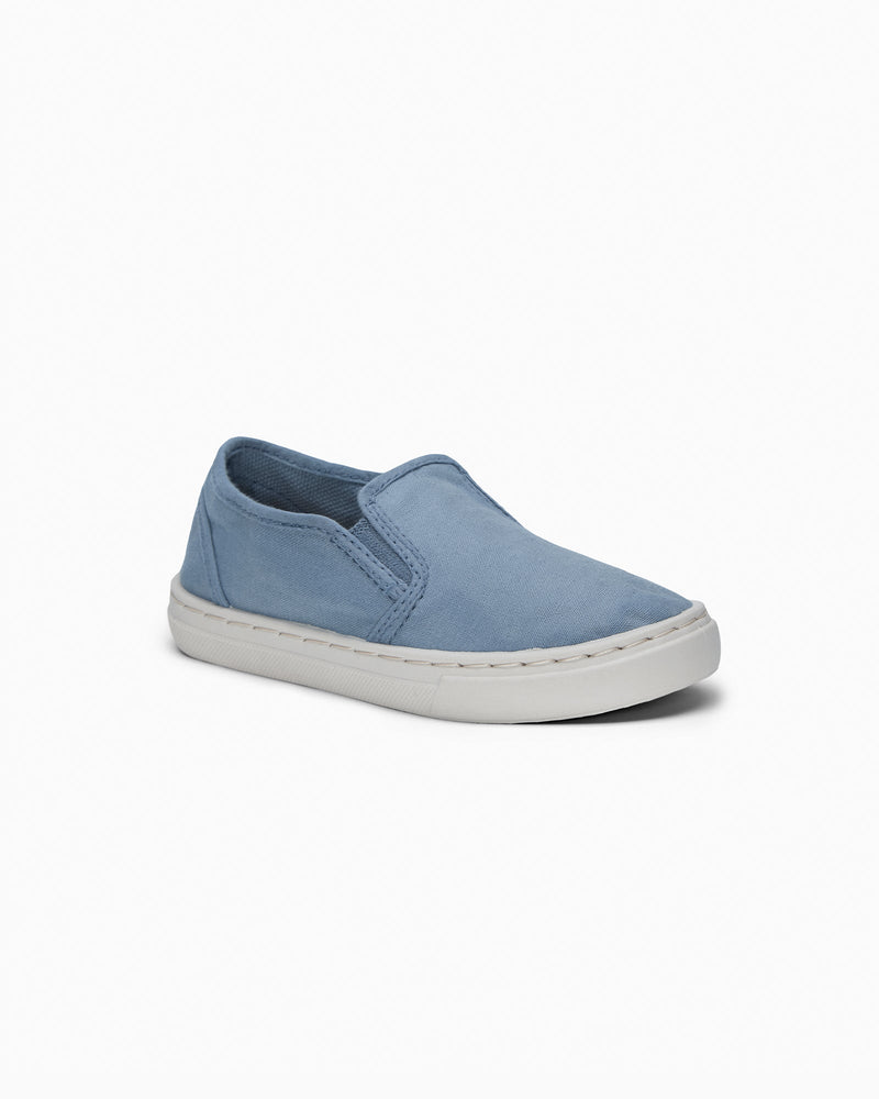 Hampton Canvas Canvas Shoes Hampton Canvas Shoreham in Steel Blue