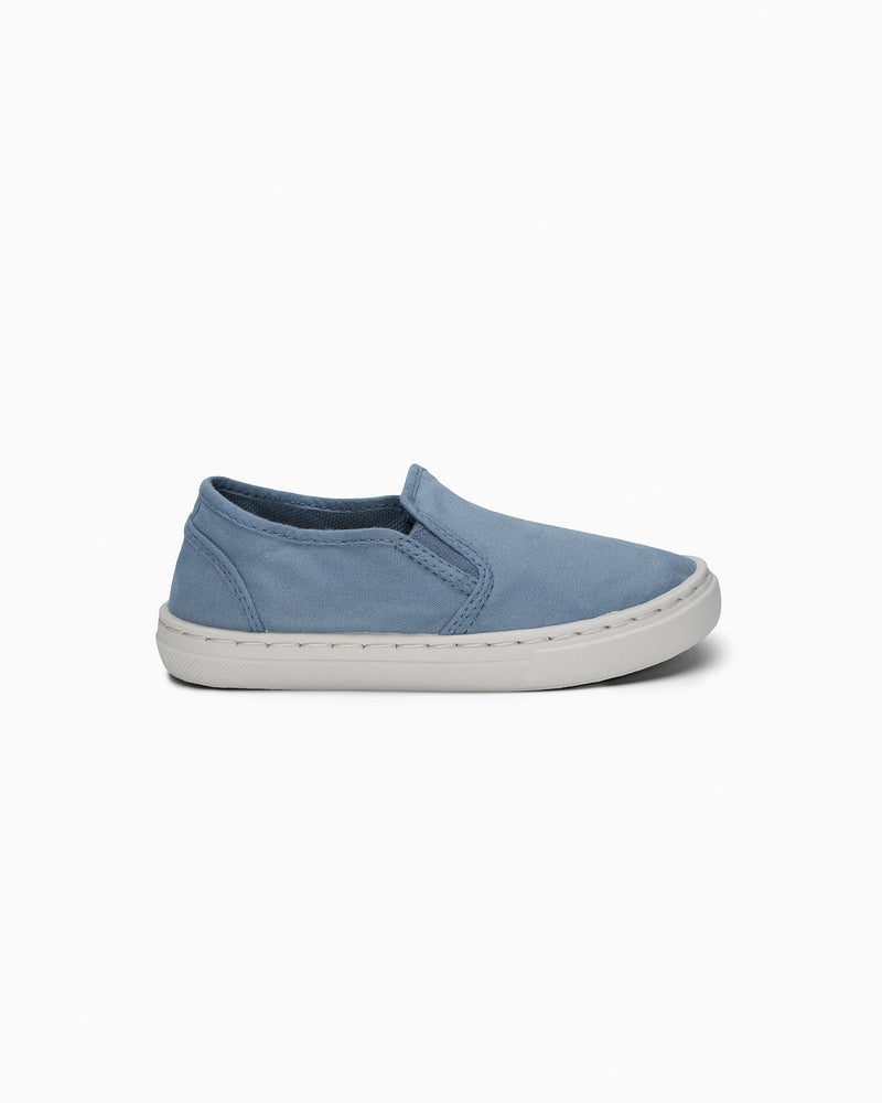 Hampton Canvas Canvas Shoes Hampton Canvas Shoreham in Steel Blue