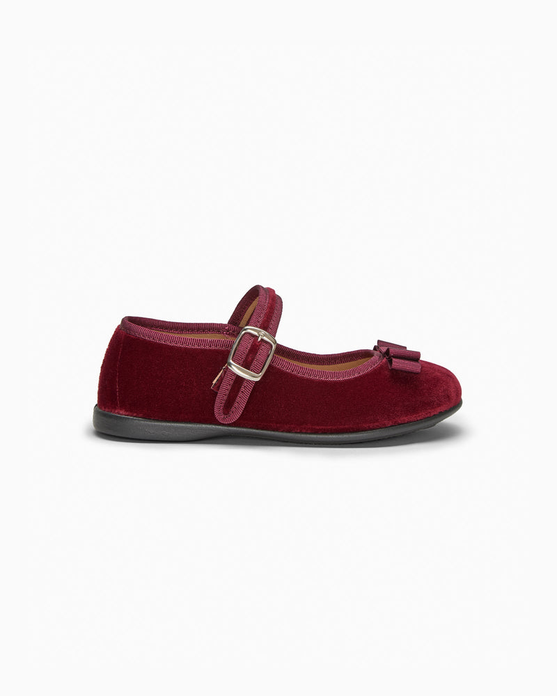 Hampton Classics Party Shoes Hampton Classics Lana Party Shoes in Burgundy