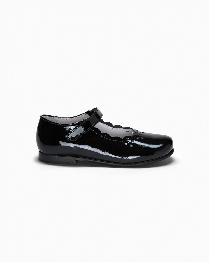 Hampton Classics Party Shoes Hampton Classics Luisa Mary Jane Shoes in Black Patent