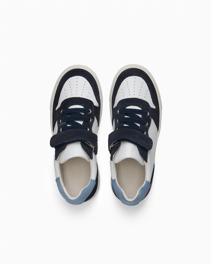 Hampton Classics Trainers Hampton Classics Woody Trainer in White/Navy