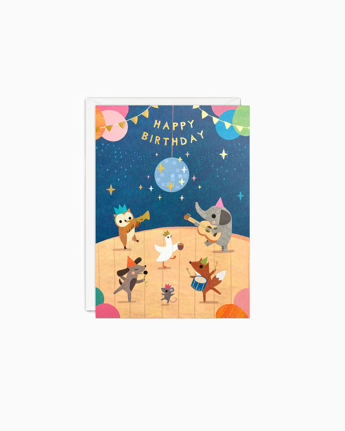 James Ellis Toy Disco Birthday Card