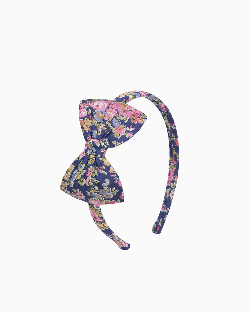 Lily Rose Alice Band Big Bow Alice Band in Tatum