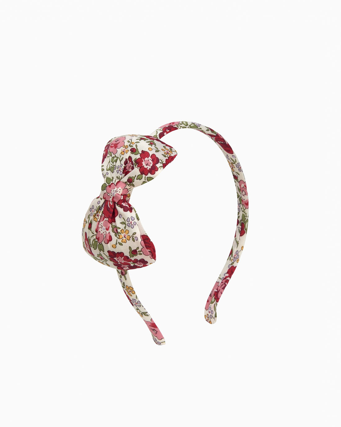 Lily Rose Alice Band Big Bow Alice Band In Red Felcite