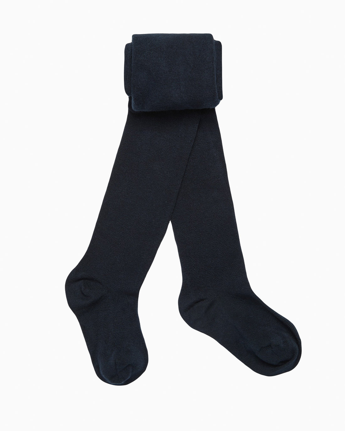Chelsea Clothing Company Tights Plain Cotton Tights in Navy