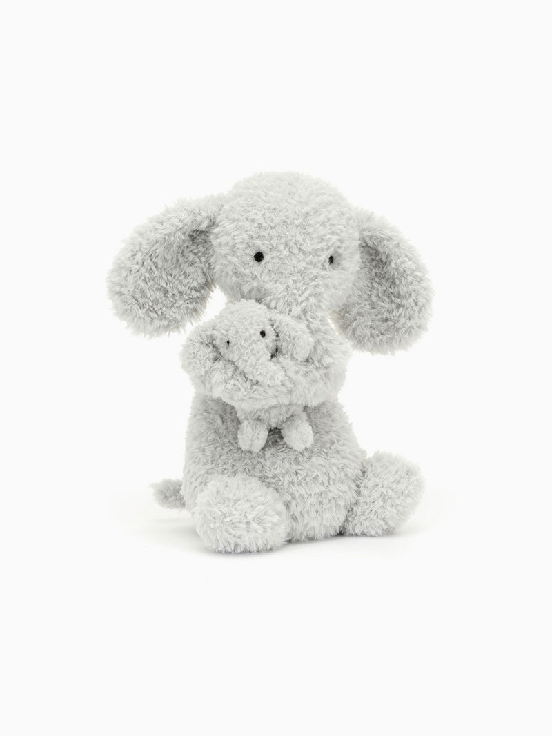 Jellycat Toy Jellycat Huddles Grey Elephant