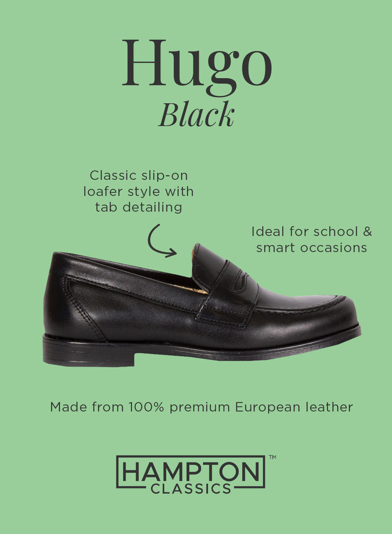 Hampton Classics School Shoes Hampton Classics Hugo Loafer in Black