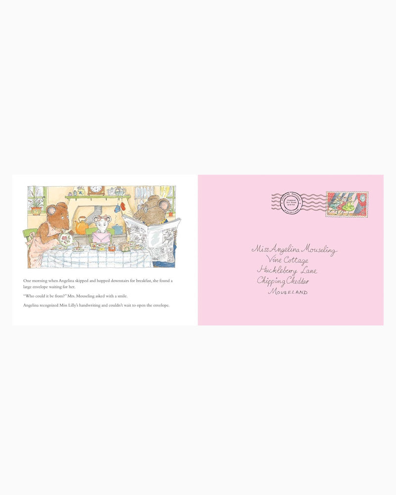 Katharine Hoolabird Book Angelinas Invitation To The Ballet