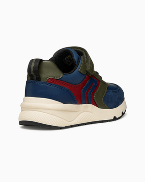 Geox Trainers Geox Rooner Boys Trainers in Red/Navy