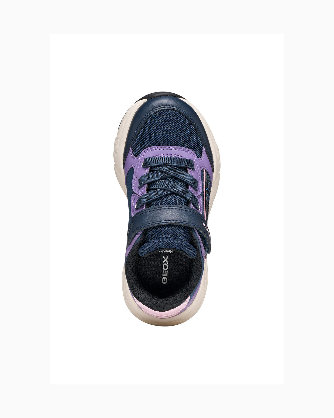 Geox Trainers Geox Jr Loftus Trainers in Navy/Lilac