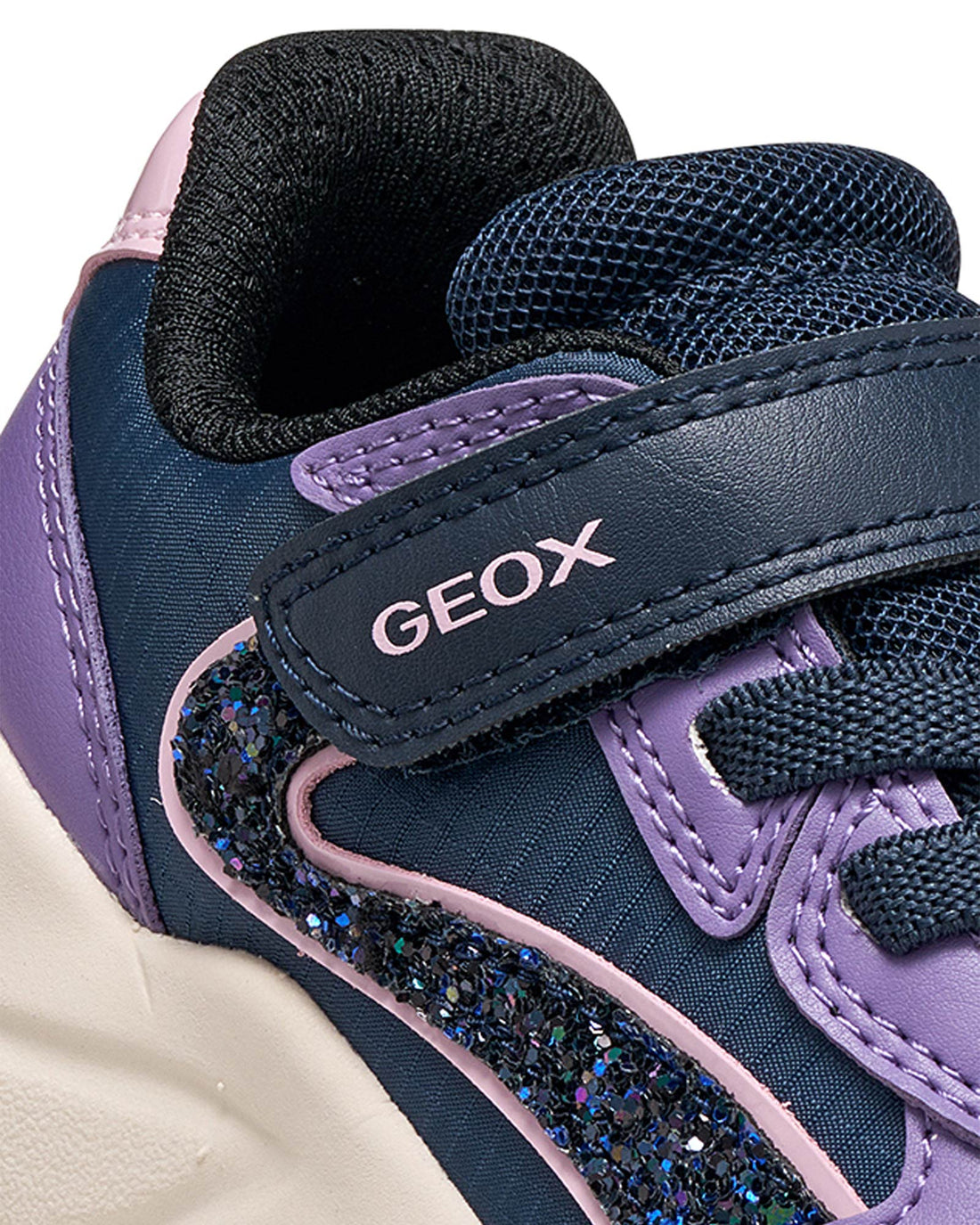 Geox Trainers Geox Jr Loftus Trainers in Navy/Lilac