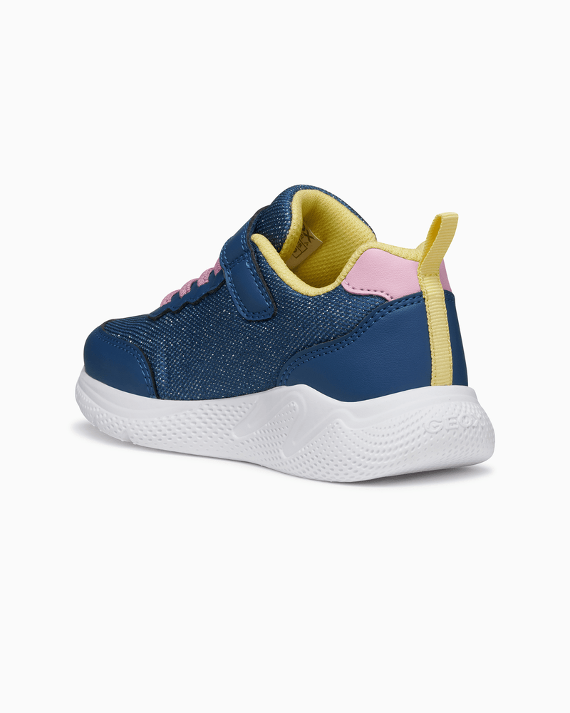 Geox Trainers Geox Sprintye Girls Trainers in Navy/Pink