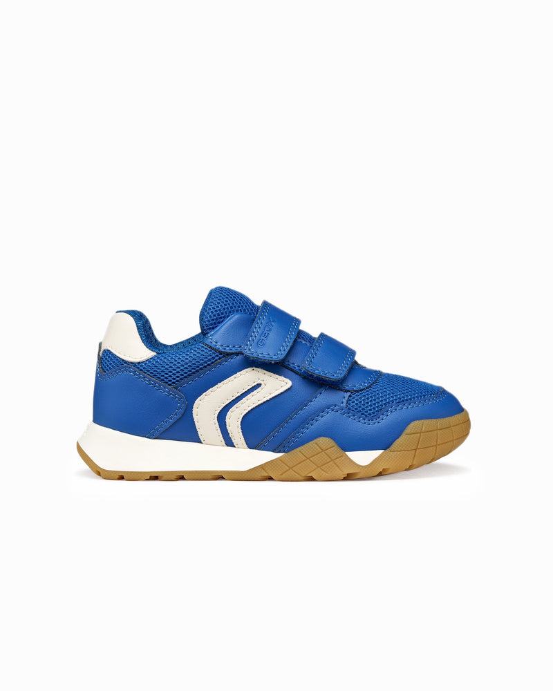 Geox Trainers Geox Rann-E Trainers in Royal/White