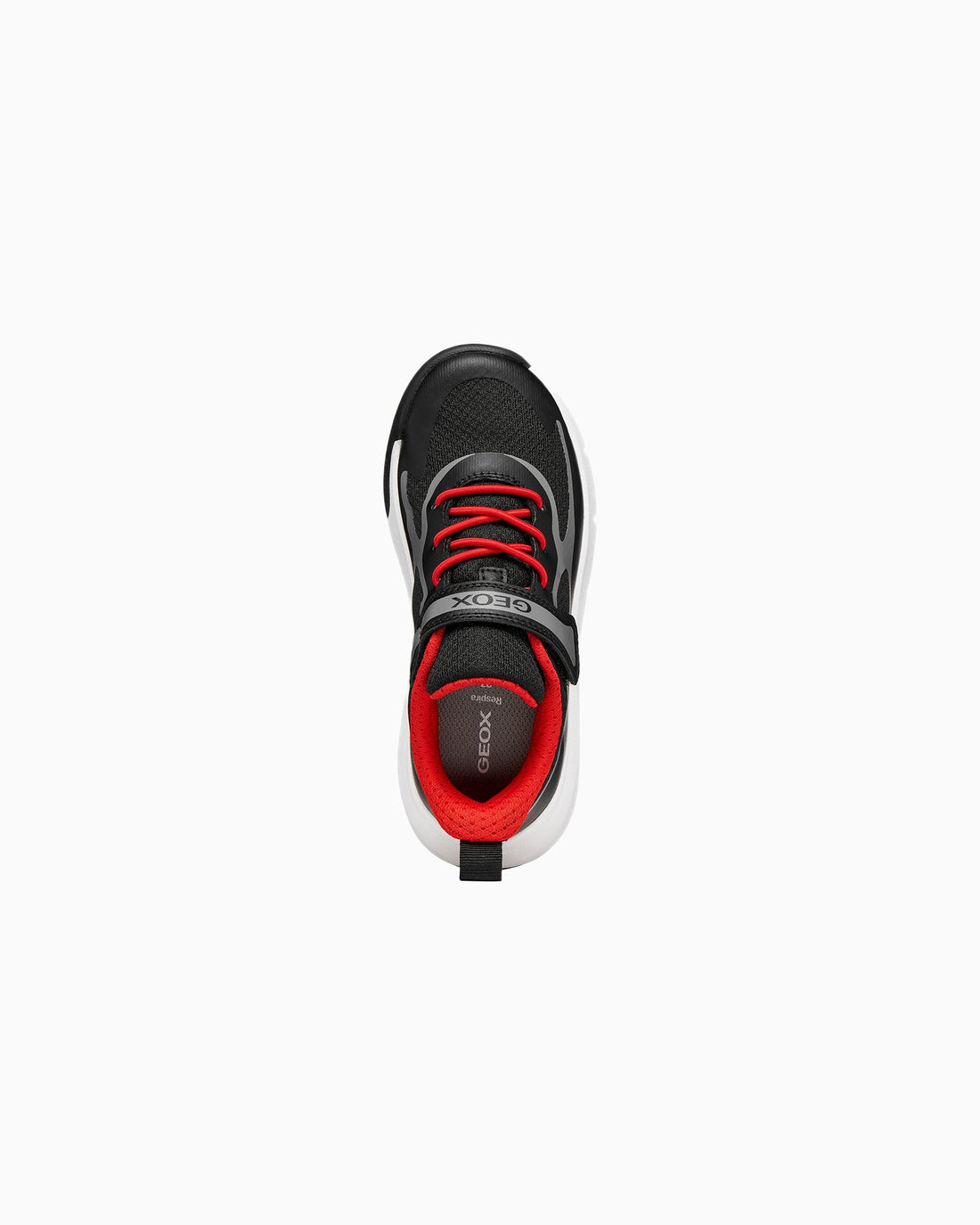 Geox Trainers Geox Pro-Ran Boys Trainers in Black/Red