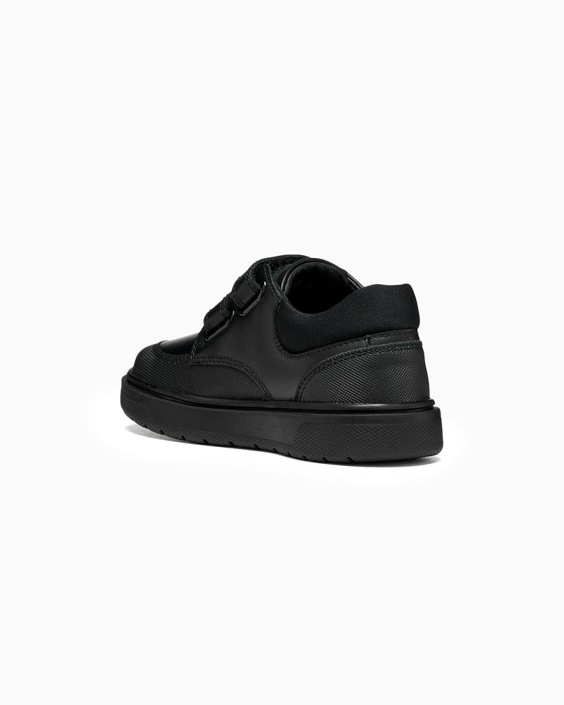 Geox School Shoes Geox Riddock Boys School Shoes in Black