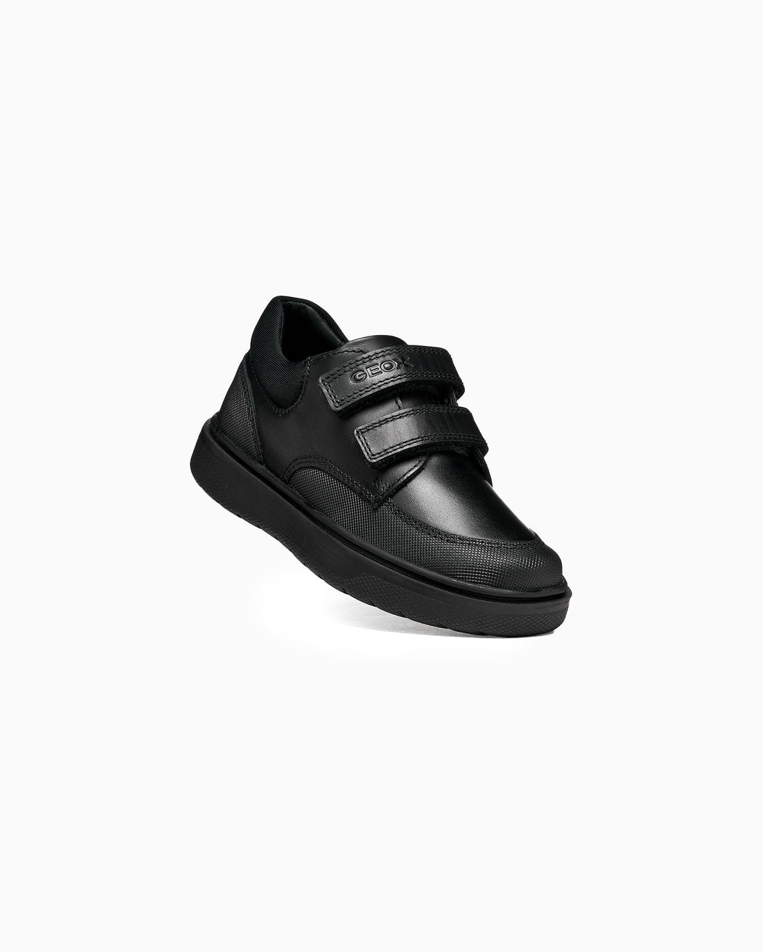 Geox School Shoes Geox Riddock Boys School Shoes in Black