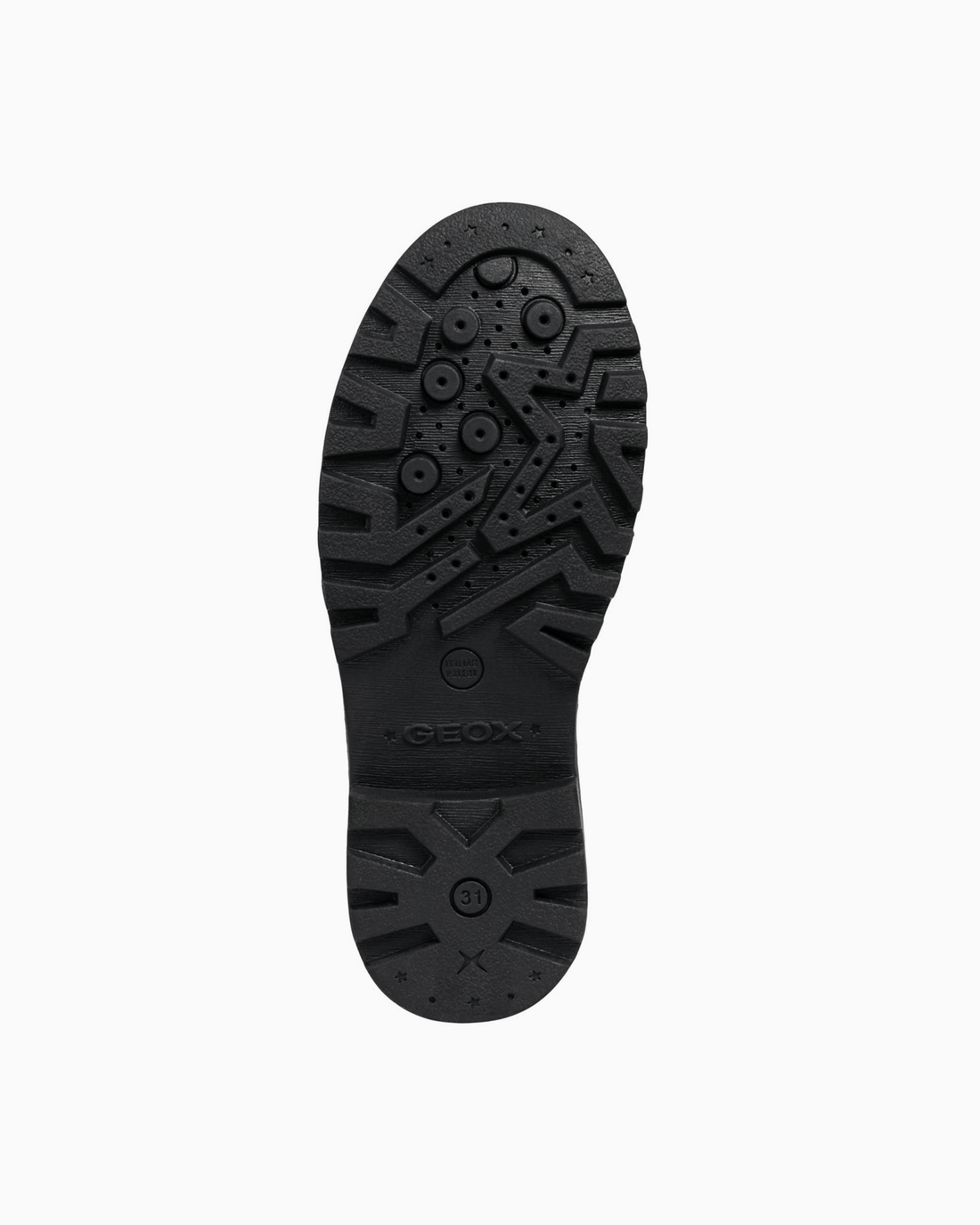 Geox School Shoes Geox Casey Girls School Shoes in Patent Black