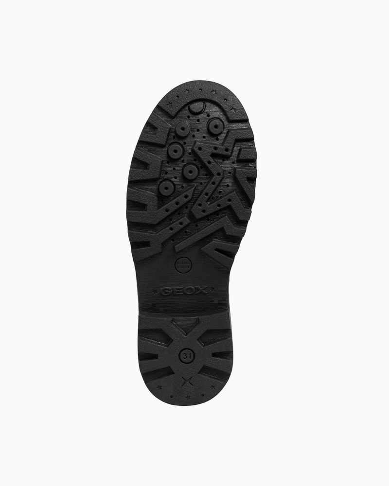 Geox School Shoes Geox Casey Girls School Shoes in Patent Black