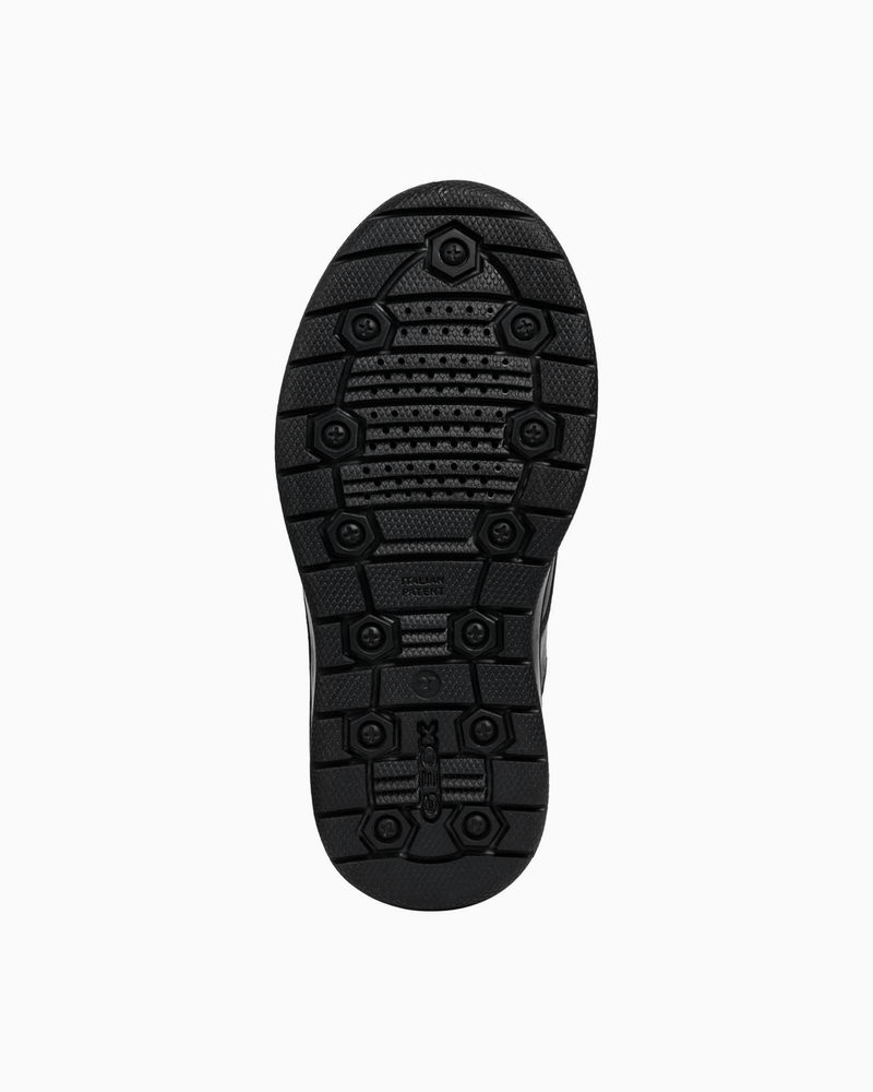 Geox School Shoes Geox Riddock Boys School Shoes in Black