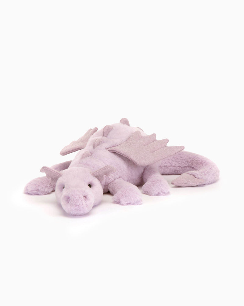 Jellycat Soft Toy Jellycat Lavender Dragon Little