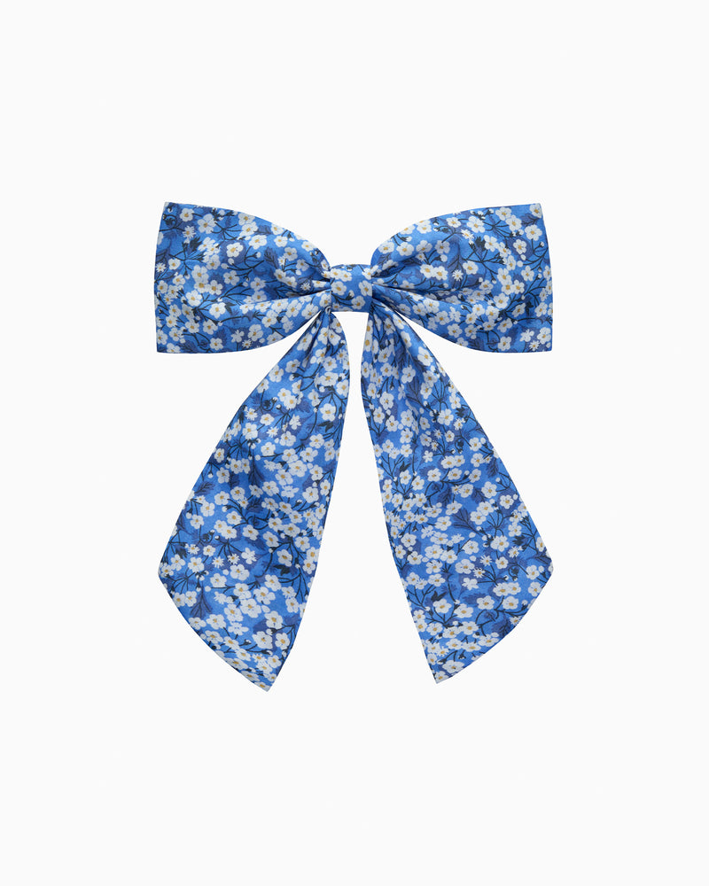 Lily Rose Clip Large Bow Hair Clip in Mitsi Valeria