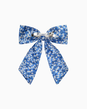 Lily Rose Clip Large Bow Hair Clip in Mitsi Valeria