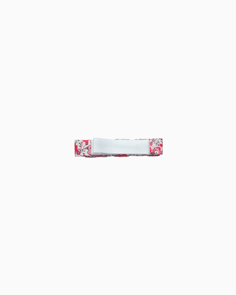 Lily Rose Clip Small Bow Hair Clip in Red Emma & Georgina