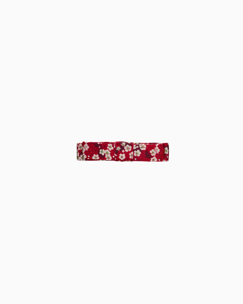 Lily Rose Clip Small Bow Hair Clip in Red Mitsi Valeria