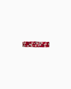 Lily Rose Clip Small Bow Hair Clip in Red Mitsi Valeria
