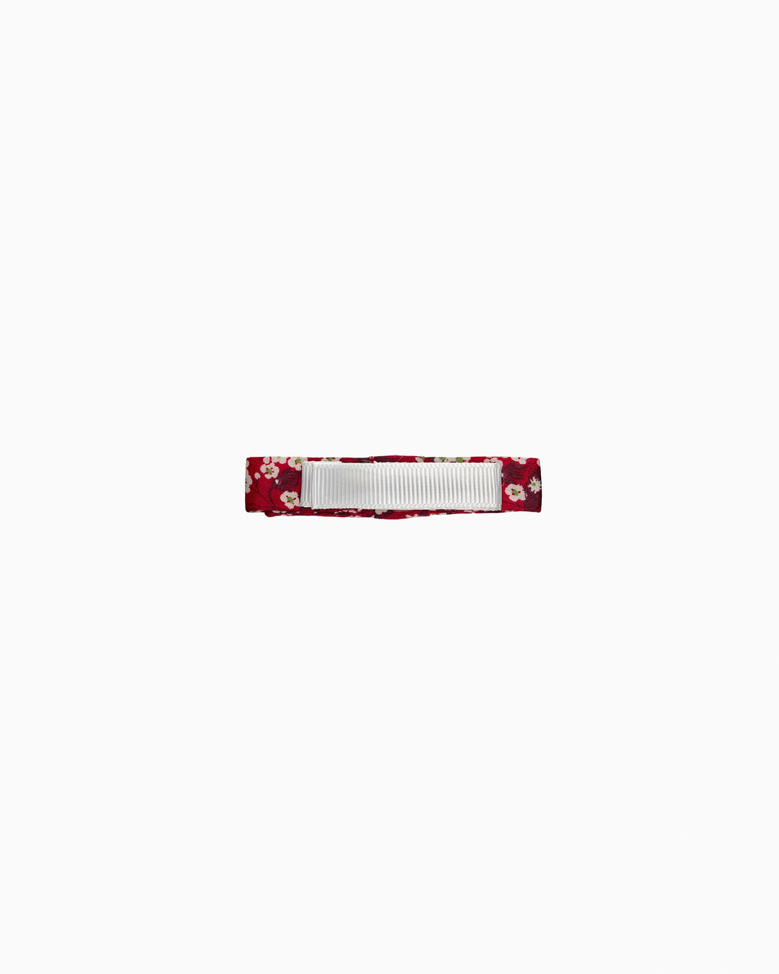 Lily Rose Clip Small Bow Hair Clip in Red Mitsi Valeria