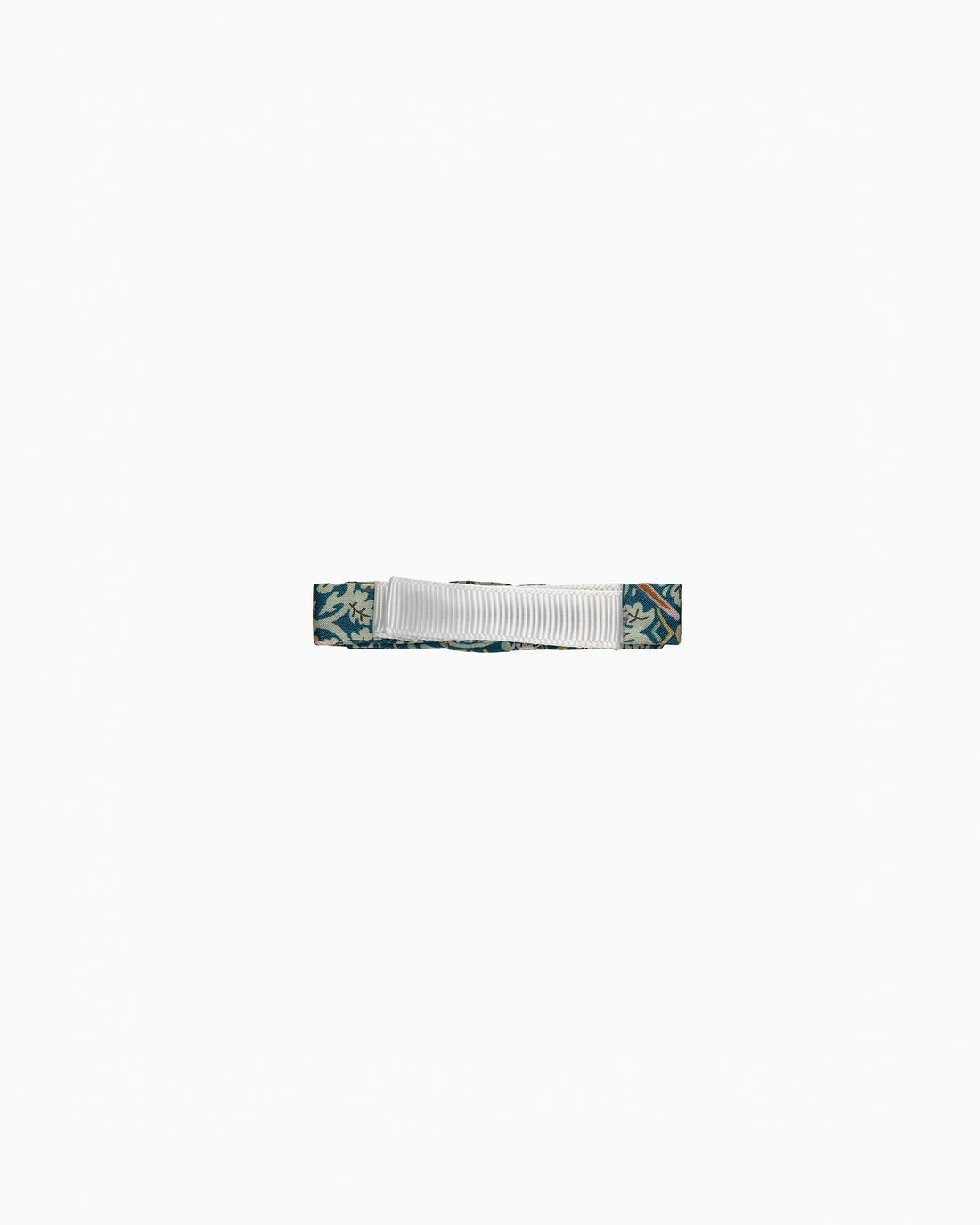 Lily Rose Clip Small Bow Hair Clip in Strawberry Thief