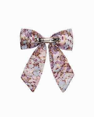 Lily Rose Clip Large Bow Hair Clip in Pink Thorpe