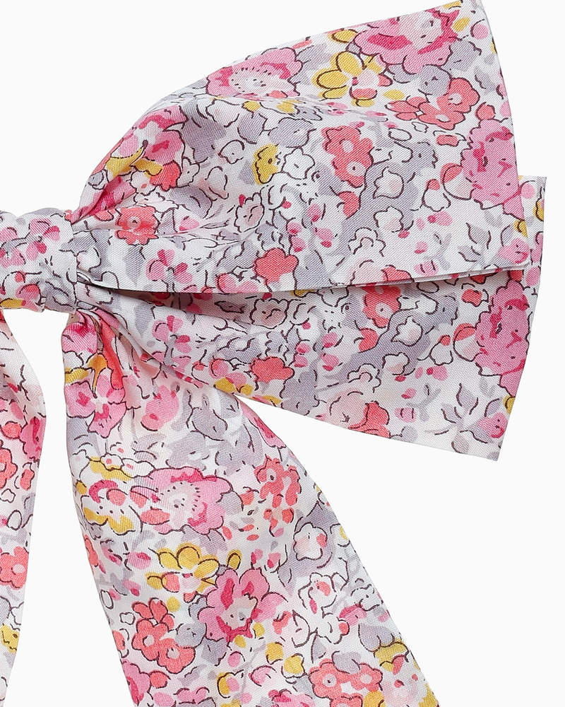 Lily Rose Clip Extra Large Bow Hair Clip in Claire Aude