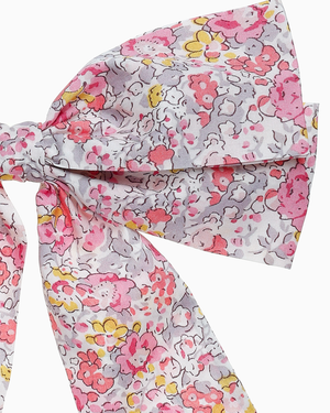 Lily Rose Clip Extra Large Bow Hair Clip in Claire Aude