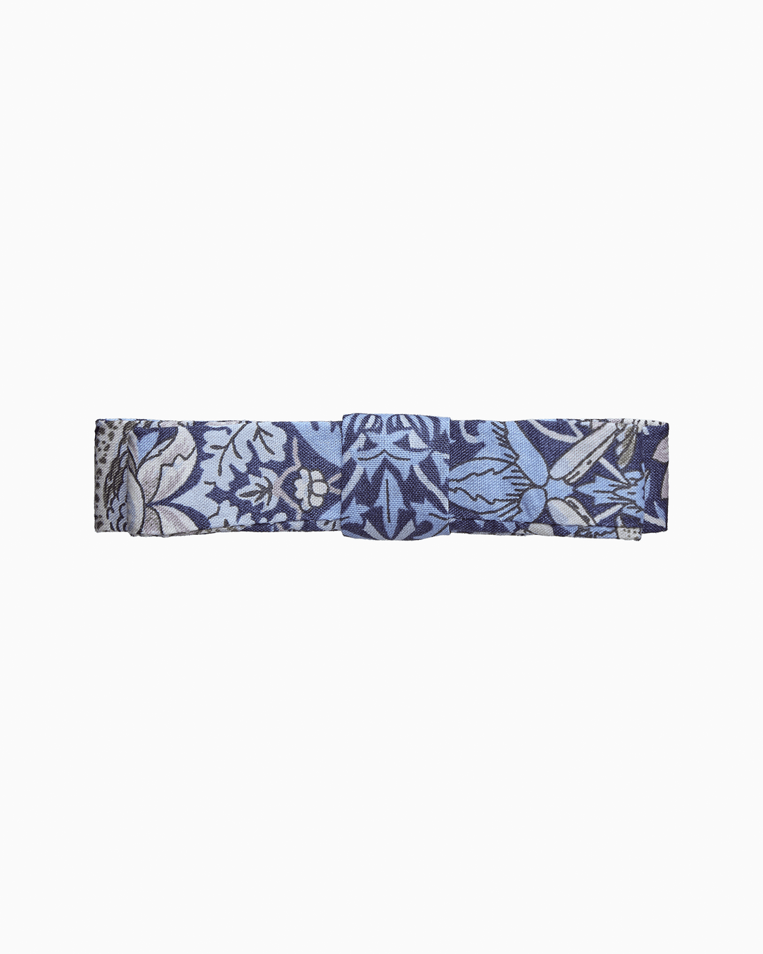 Lily Rose Clip Small Bow Hair Clip in Strawberry Thief